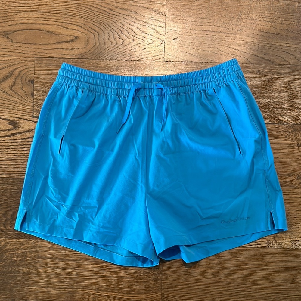 Outdoor Voices Blue Athletic Shorts